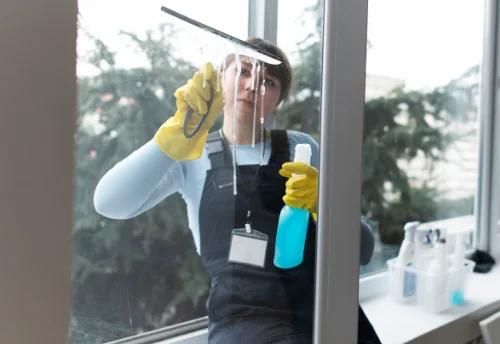 Nettoyage de vitres intérieures et extérieures à Cambon